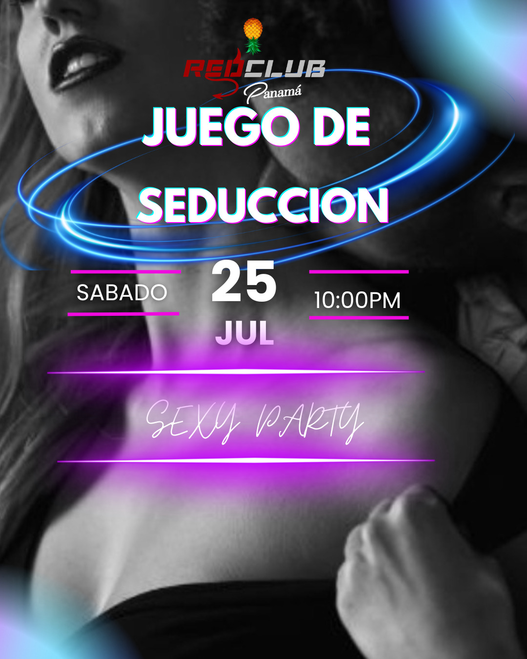 Pareja disfrutando de juegos de seducción